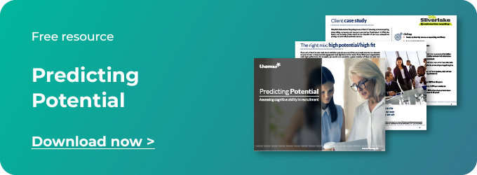 Find out how to understand and measure a person's true potential by downloading Thomas' Predicting Potential Whitepaper