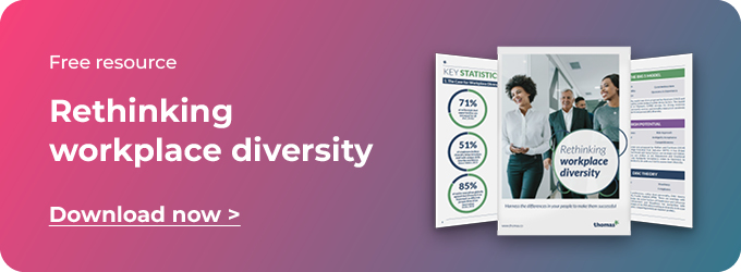 Learn how you can cultivate a diverse workplace by downloading Thomas' Whitepaper