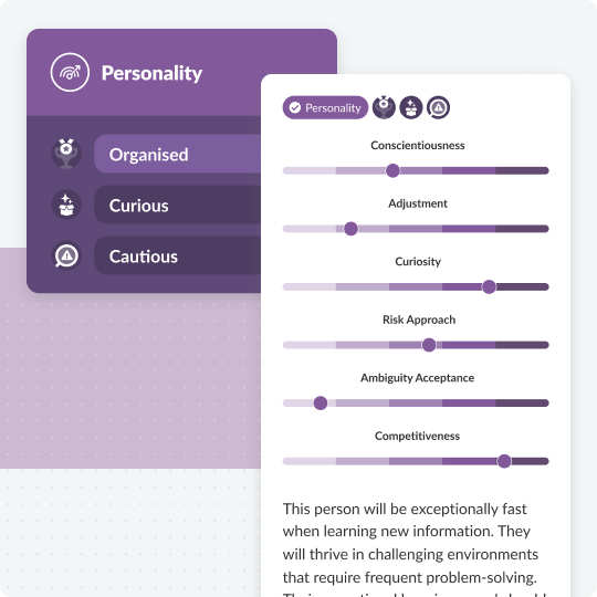 Personality_ Assessment info