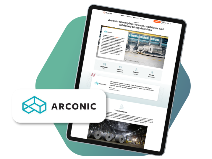 Find out how Arconic identified the best candidates to build strong leadership teams by using Thomas Assess